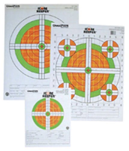 Champion Targets 45763 Score Keeper  Bullseye Paper Hanging 50 yds Small Bore Rifle 8.5
